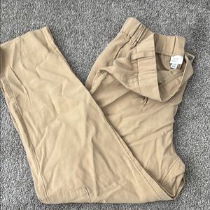 a new day Tan Chinos Classic Flat Front
